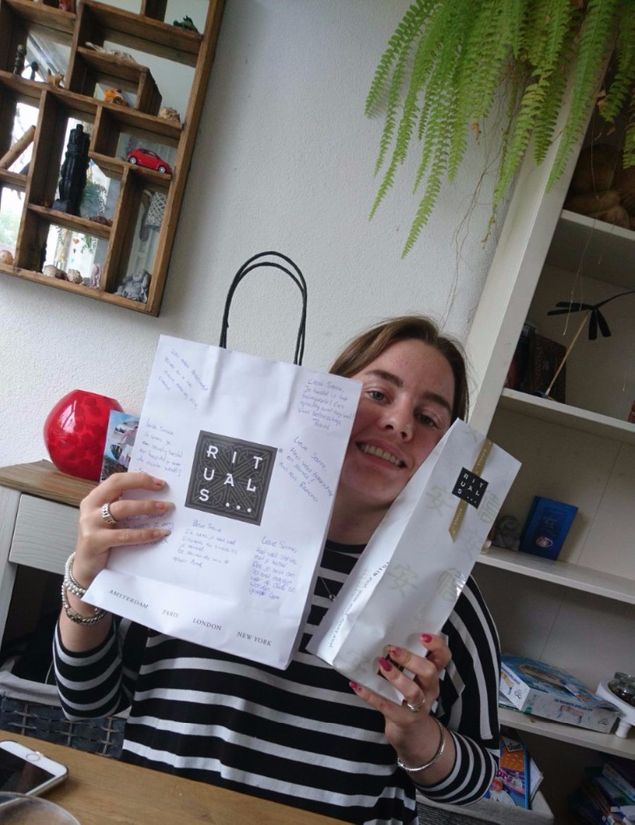 Kadootje van klasgenootjes