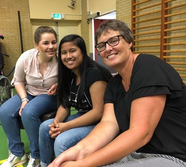 Sanne, Anne en Margriet