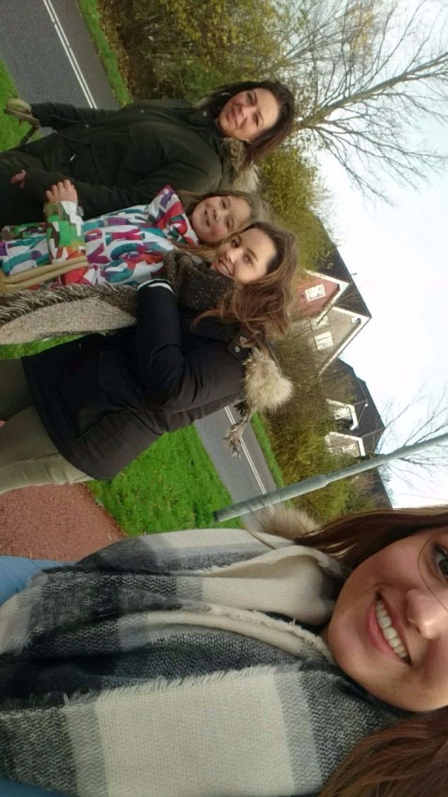 Wandelen met Isa, Kirsten en Kyra